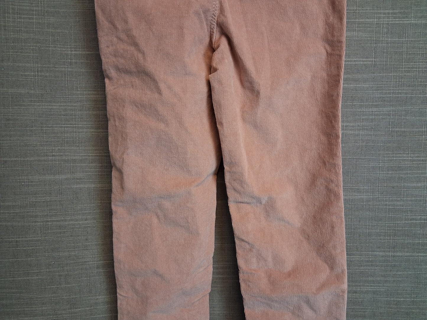 George Girls Corduroy Jeggings Nude Pink Age 7-8 Years