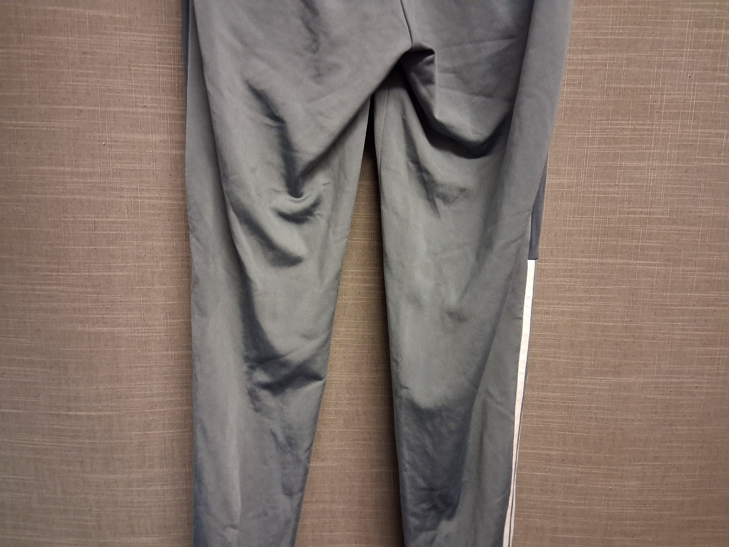 Adidas Boys Grey Joggers Elastic Hem Age 13-14 Years