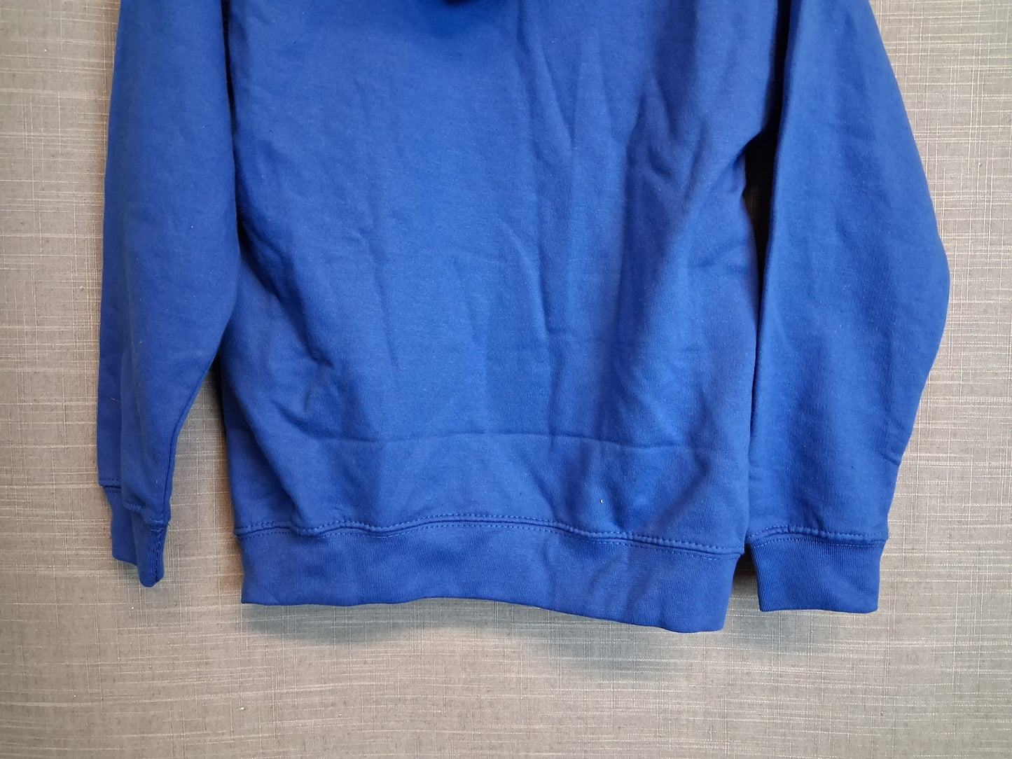 Just Hoods Boys Cricket Hoodie Blue Age 7-8 Years