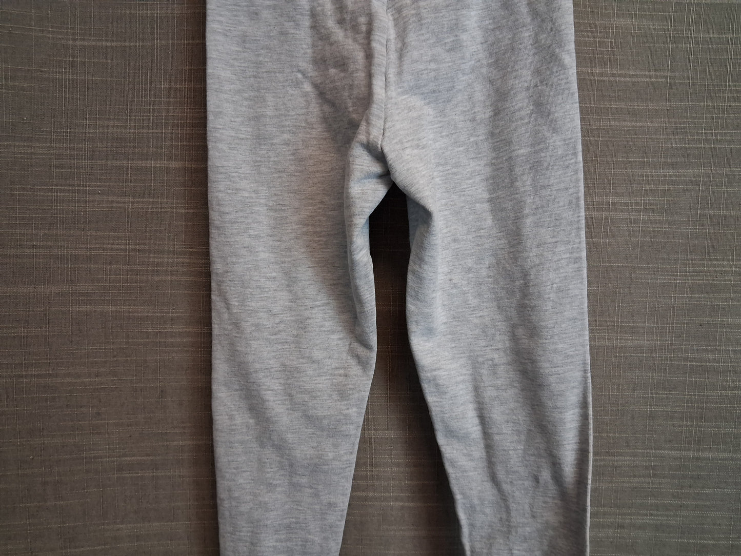 Nutmeg Girls Grey Jersey Leggings Age 3-4 Years