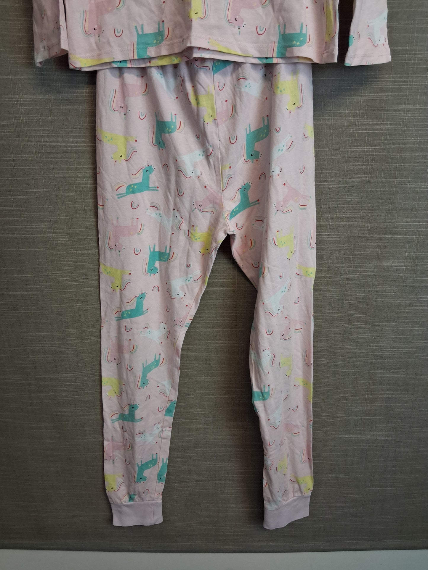 George Girls Pink Unicorn Pyjamas PJs Set Age 9-10 Years