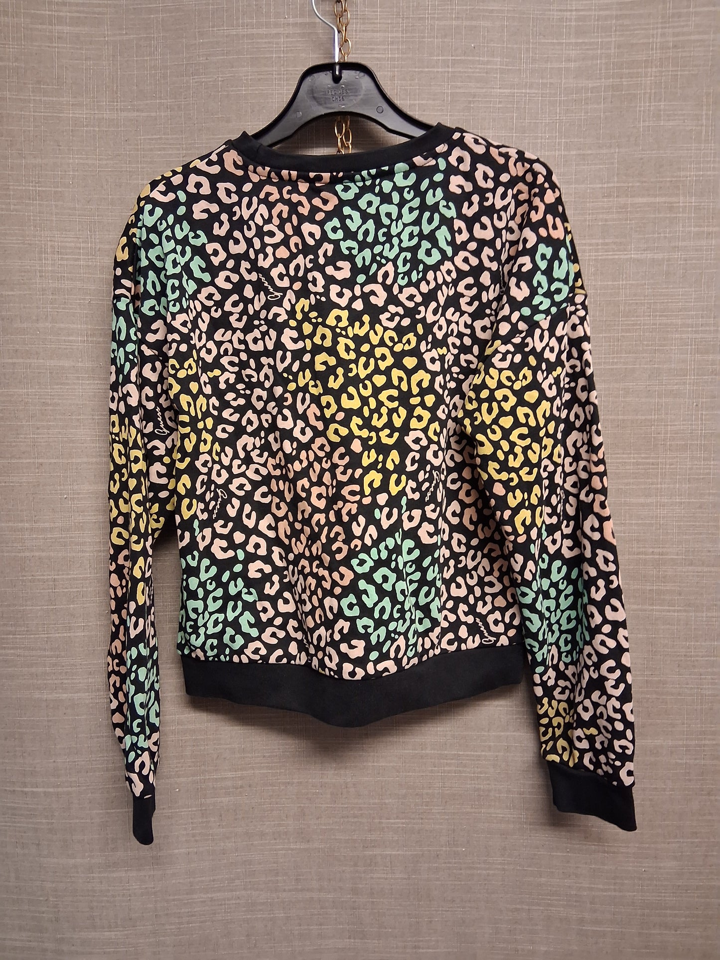 Guess Girls Leopard Multicolour Sweater Age 12 Years