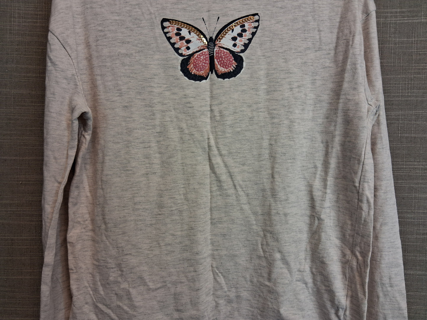TU Girls Long Sleeve Butterfly Print T-Shirt Age 10 Years
