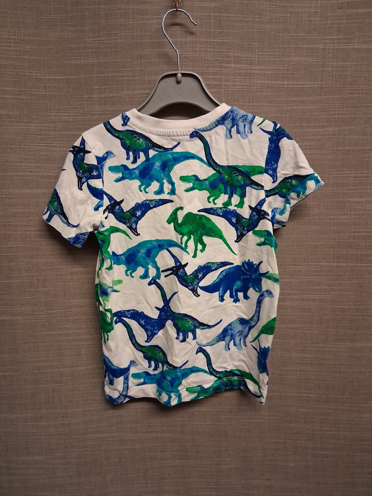 Nutmeg Boys Dinosaur Theme T-Shirt Age 3-4 Years Short Sleeve