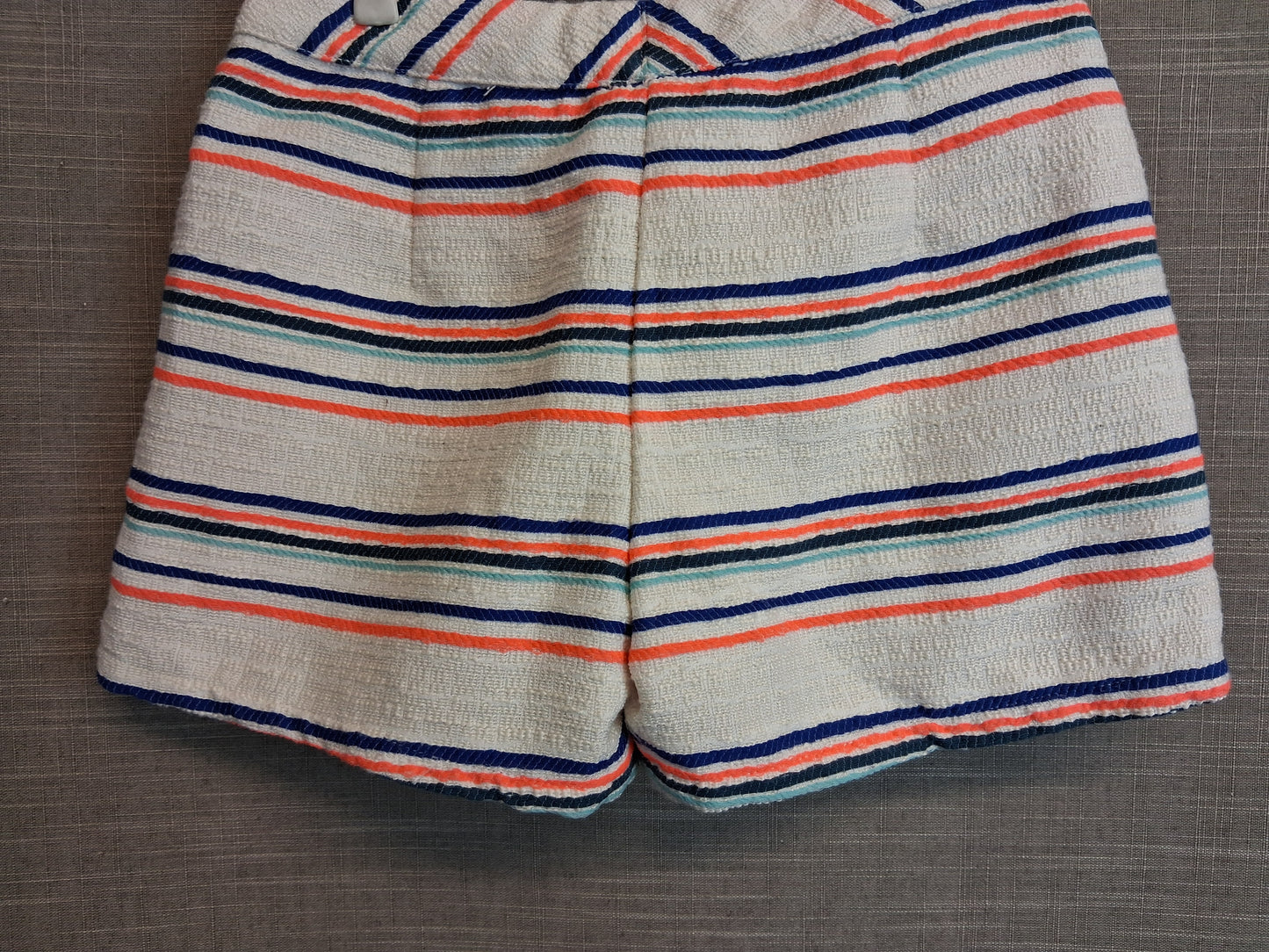 Next Girls Cream Multicolour Stripe Age 8 Years