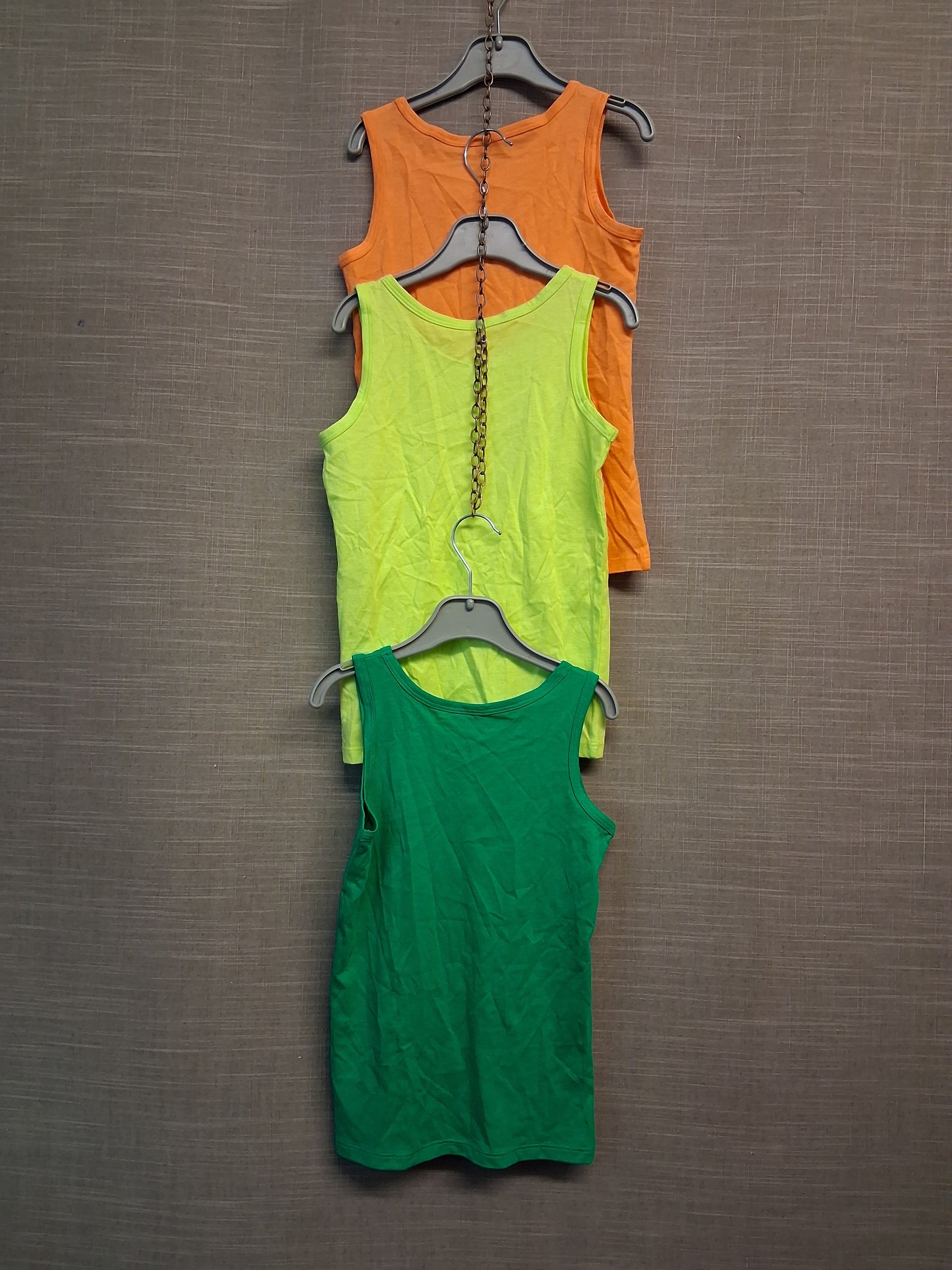 F&F Boys Vest Tank Tops Set of 3 Multicolour Age 5-6 Years