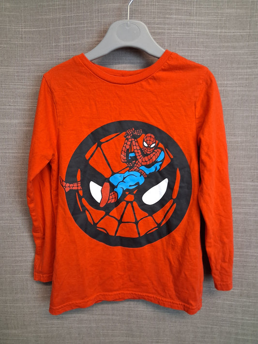 Marvel George Boys Spiderman Long Sleeve T-Shirt Age 4-5 Years