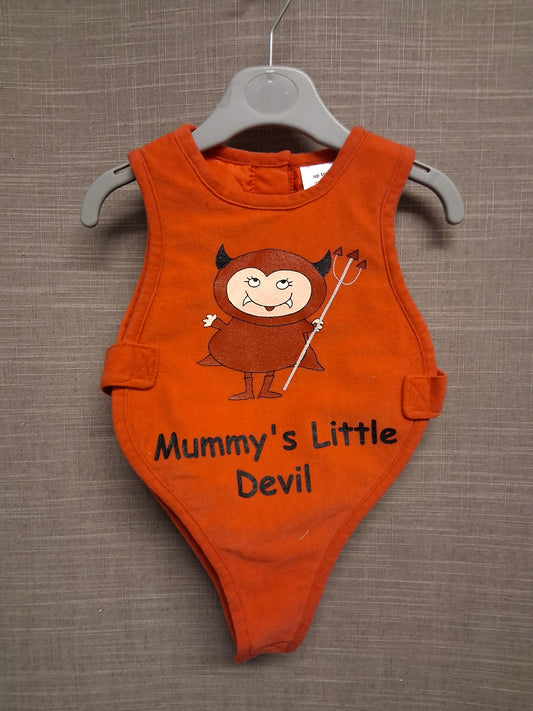 Ladybird Vintage 'Mummy's Little Devil' Costume One Piece Age up to 6 months