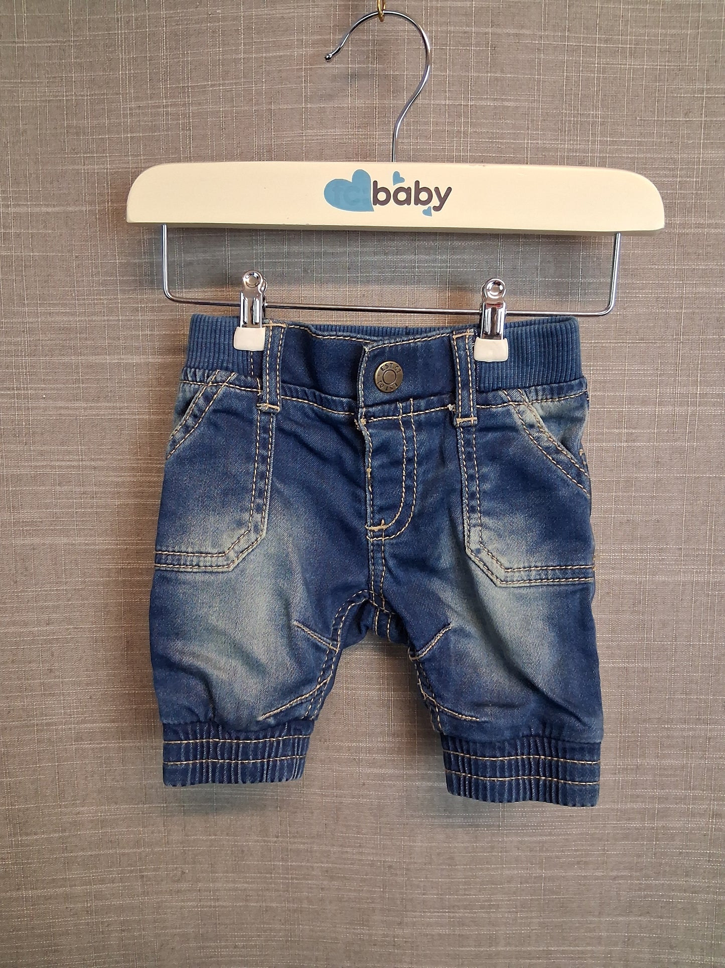 F&F Boys Blue Denim Jeans Age Newborn