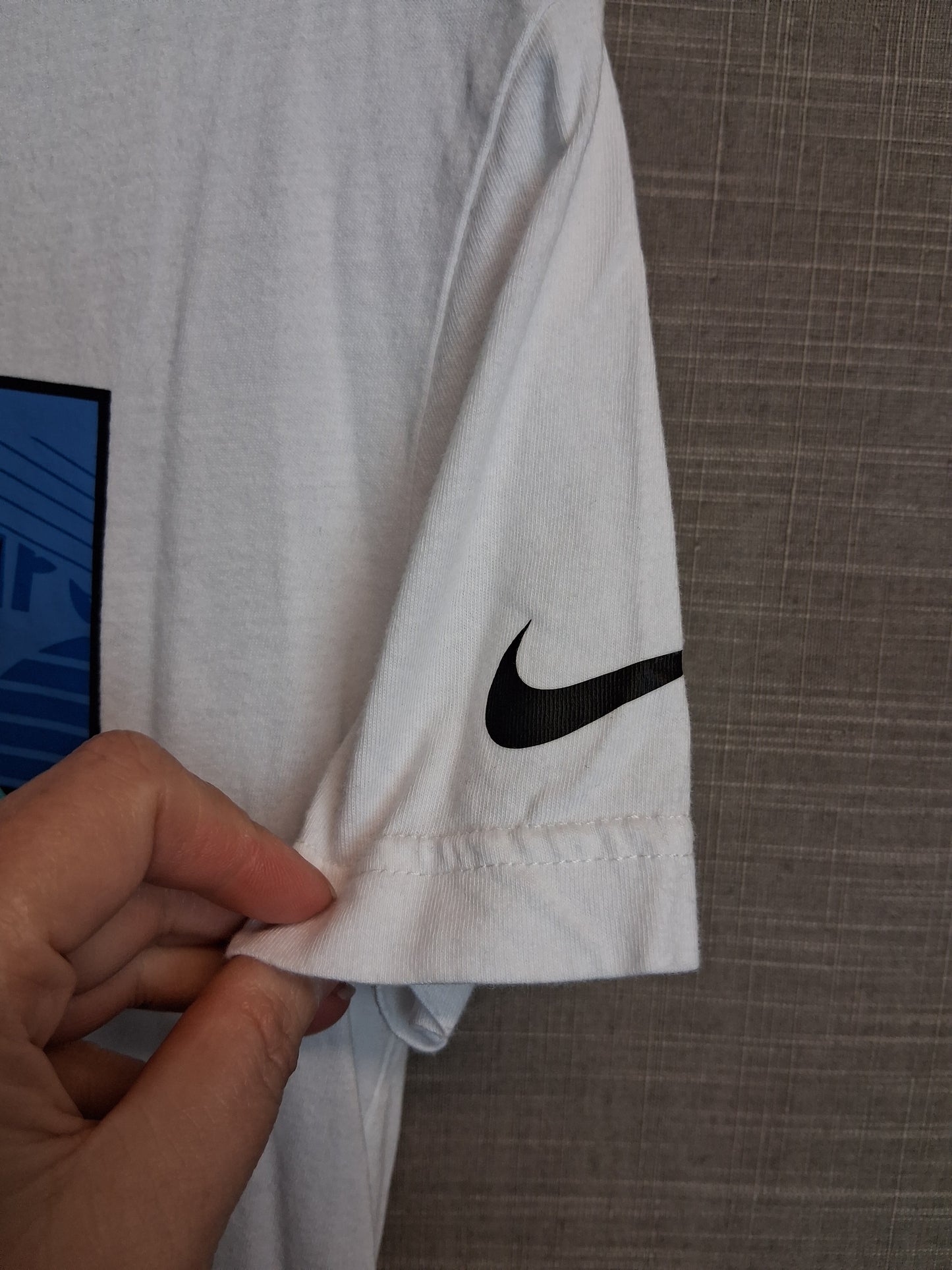 Nike Boys White Short Sleeve T-Shirt Age 8-10 Years