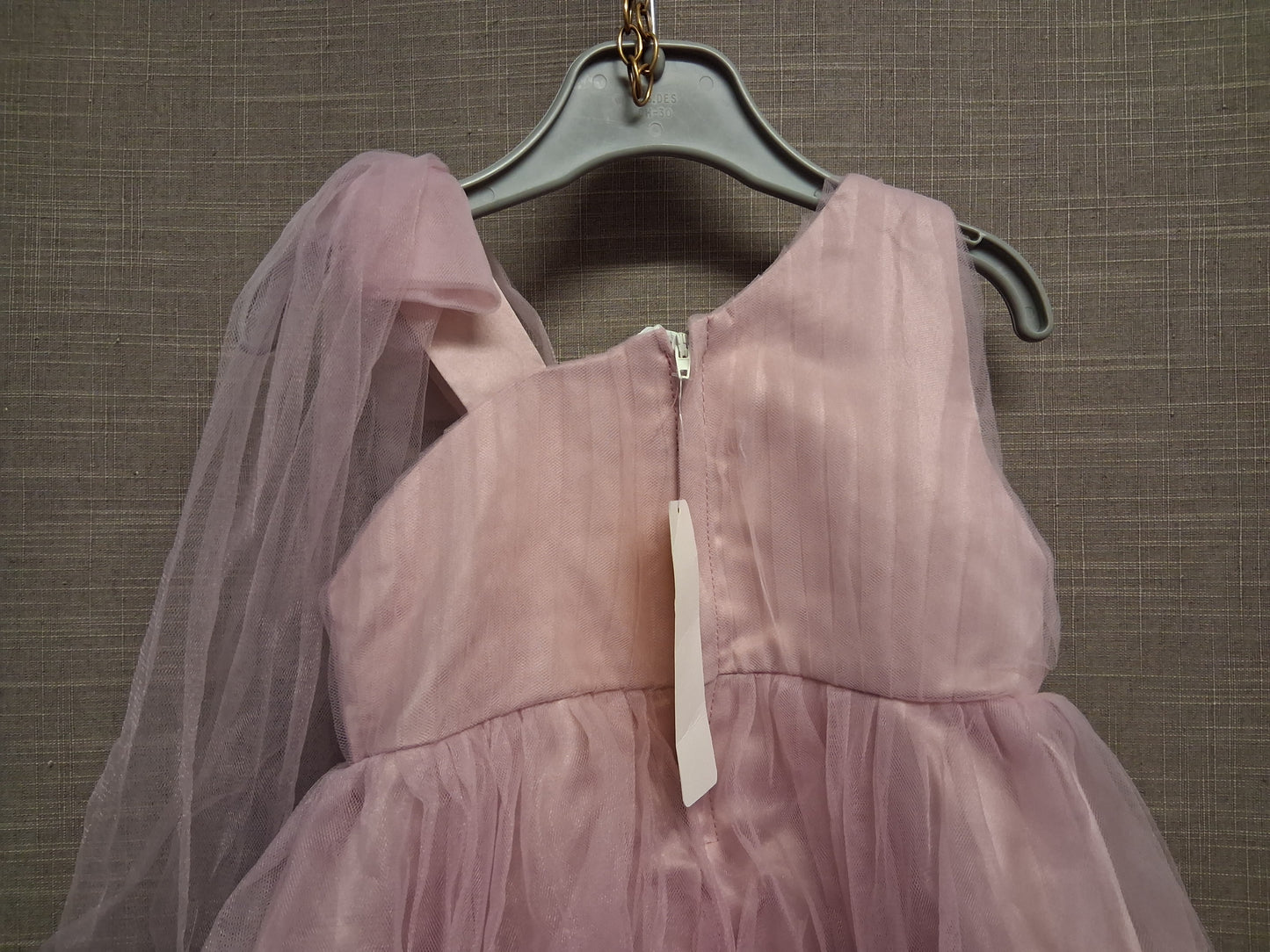 Shein Girls Pink Party Special Occasion Dress Age 12-18 Months New
