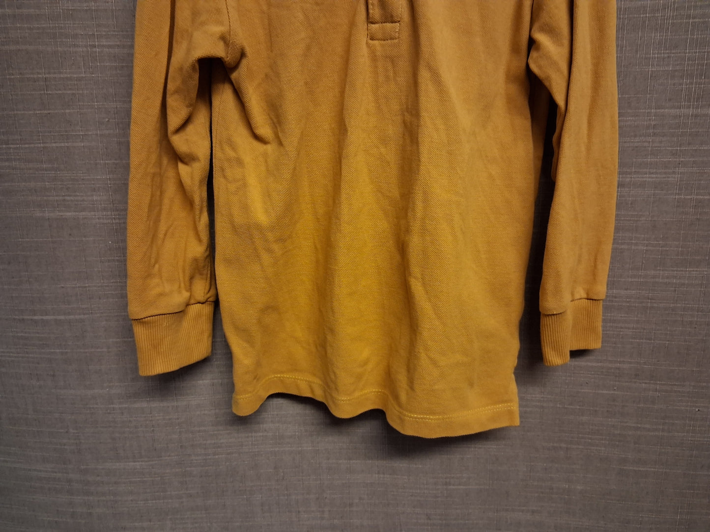 Next Mustard Long Sleeve Polo T-Shirt Age 4-5 Years