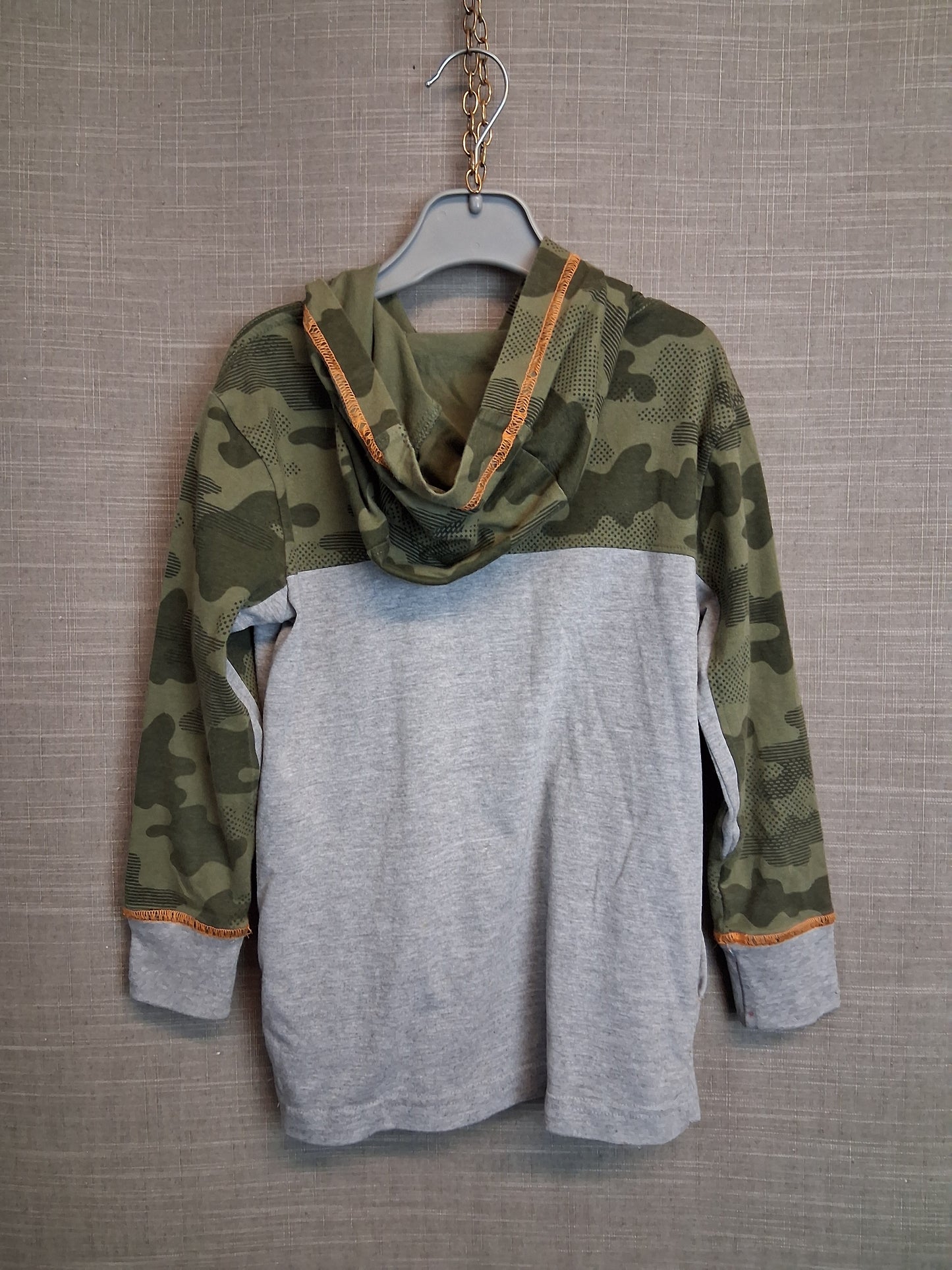 Tommy Bahamas Boys Long Sleeve T-Shirt With Hood Age 5-6 Years Camouflage