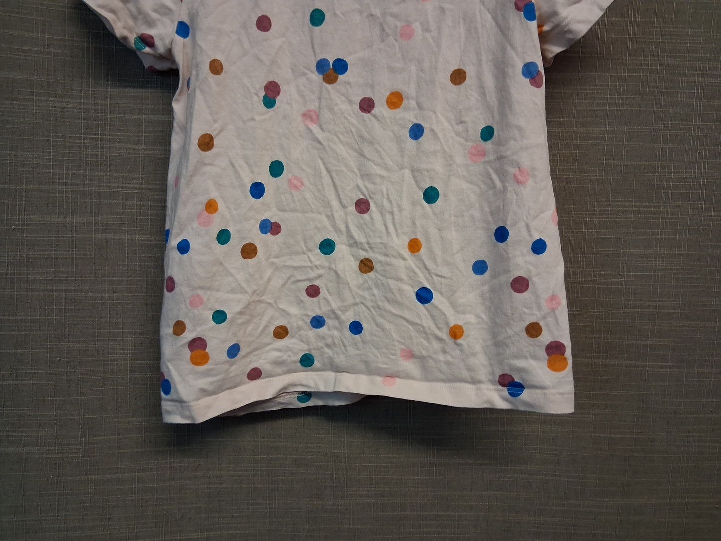 Next Girls Ice Cream Theme T-Shirt Jersey Age 5-6 Years