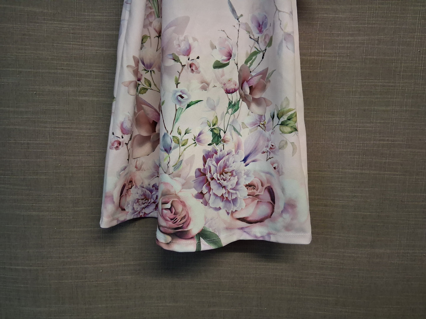 Next Girls Floral Pale Pink Frill Short Sleeve A Line Dress Age 5 Years
