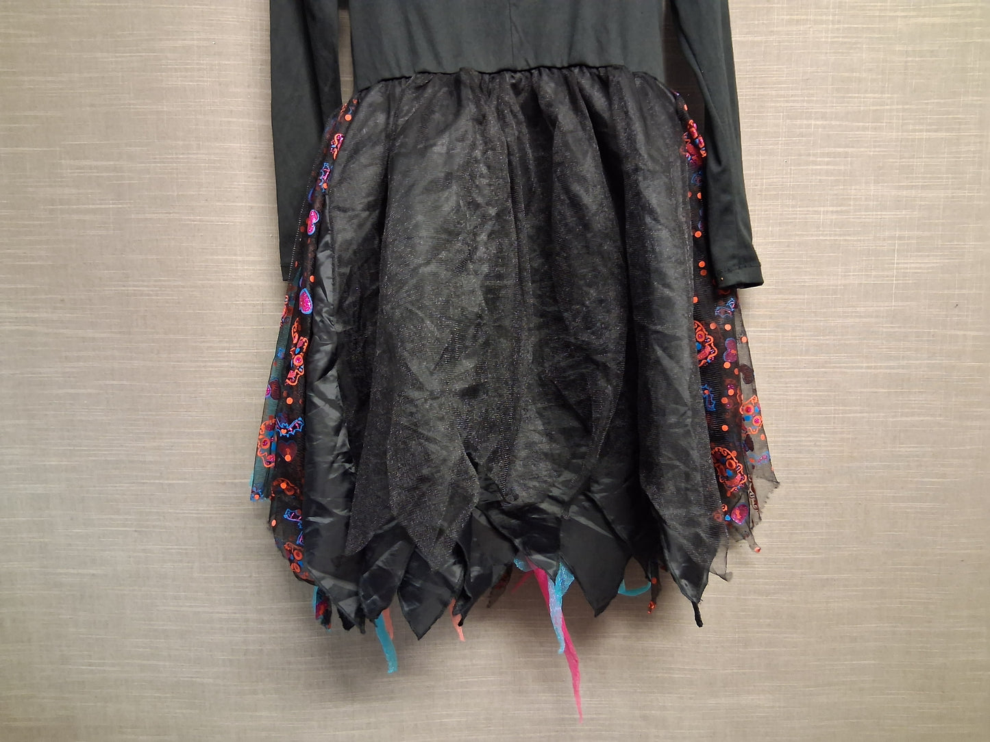 Matalan Girls Halloween Costume Day of the Dead With Headband Age 11-12 Years