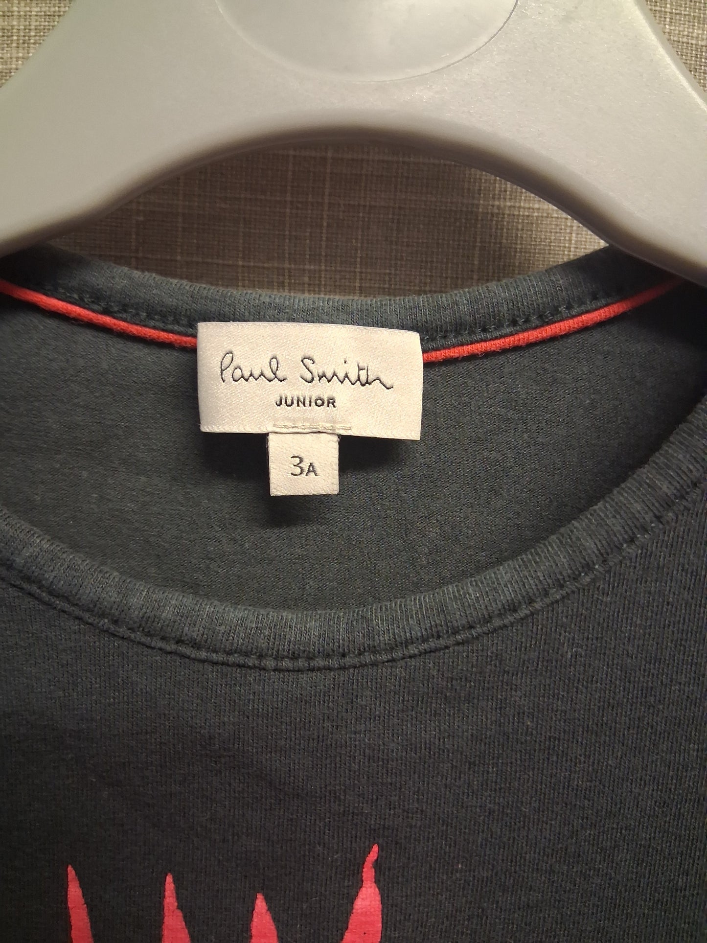 Paul Smith Girls Long Sleeve Blue T-Shirt Age 3 Years