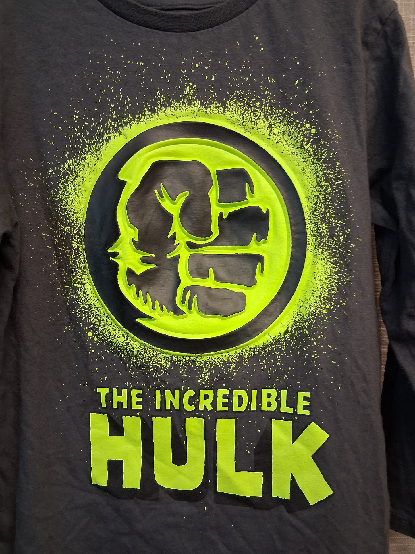 Marvel Boys The Hulk Grey Long Sleeve T-Shirt Age 5-6 Years