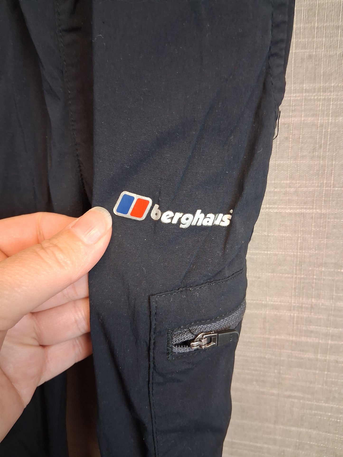 Berghaus Boys Waterproof Trousers Black Age 3-4 Years