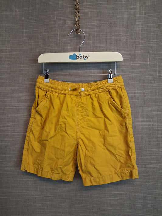 Matalan Boys Yellow Shorts Age 5-6 Years