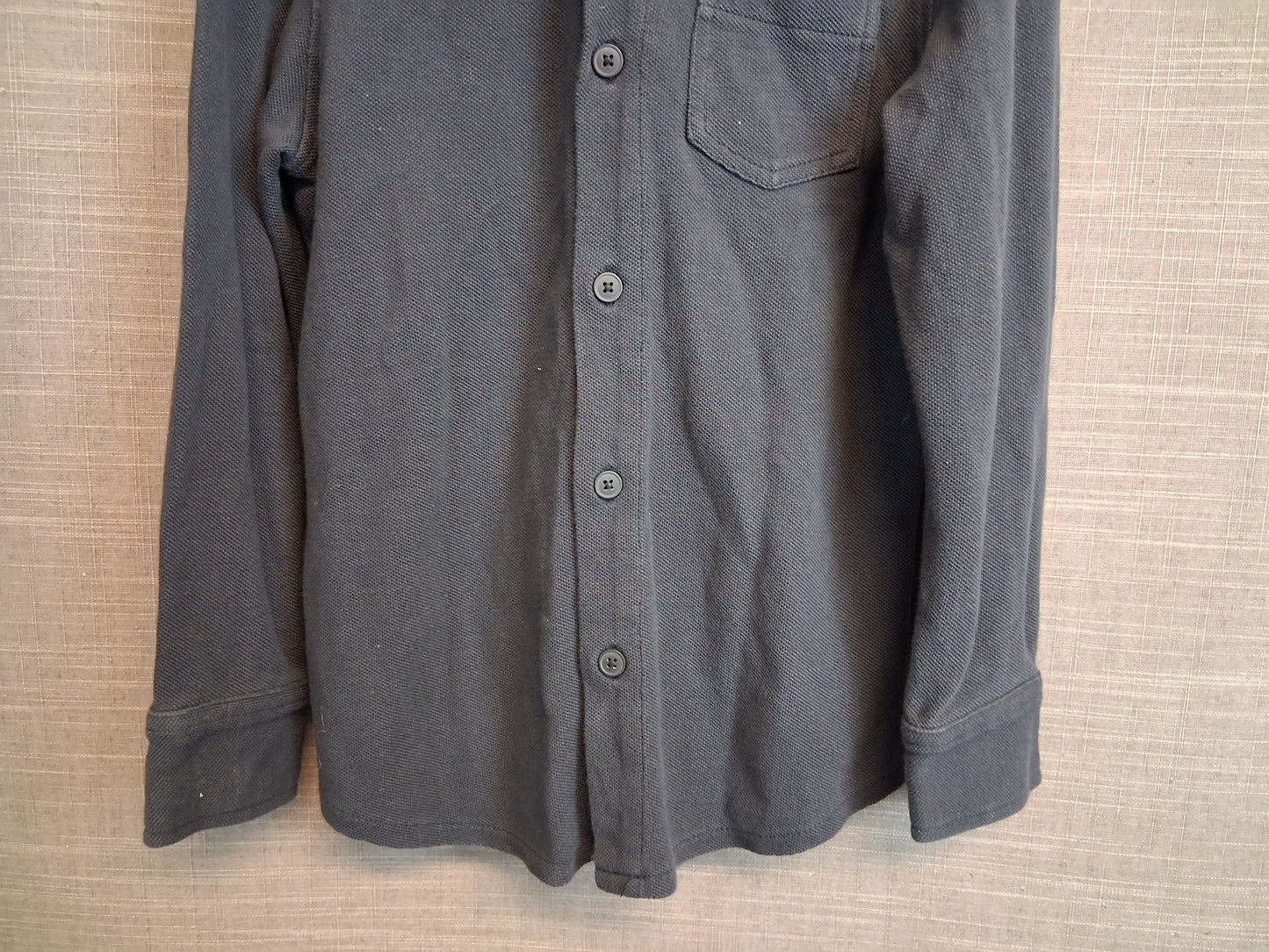 Marks and Spencer Grey Long Sleeve Jersey Shirt Age 5-6 Years