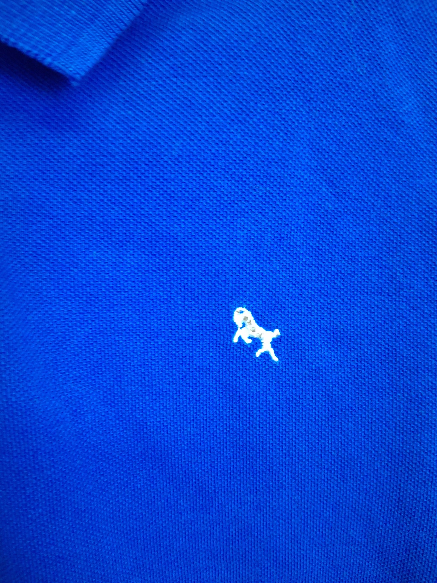 H&M Boys Blue Polo T-Shirt Age 8-10 Years