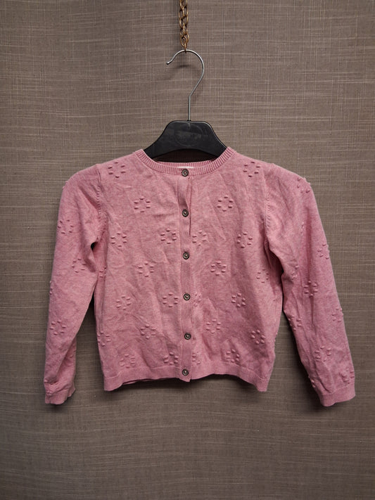 Next Pink Light Weight Cardigan Age 3-4 Years