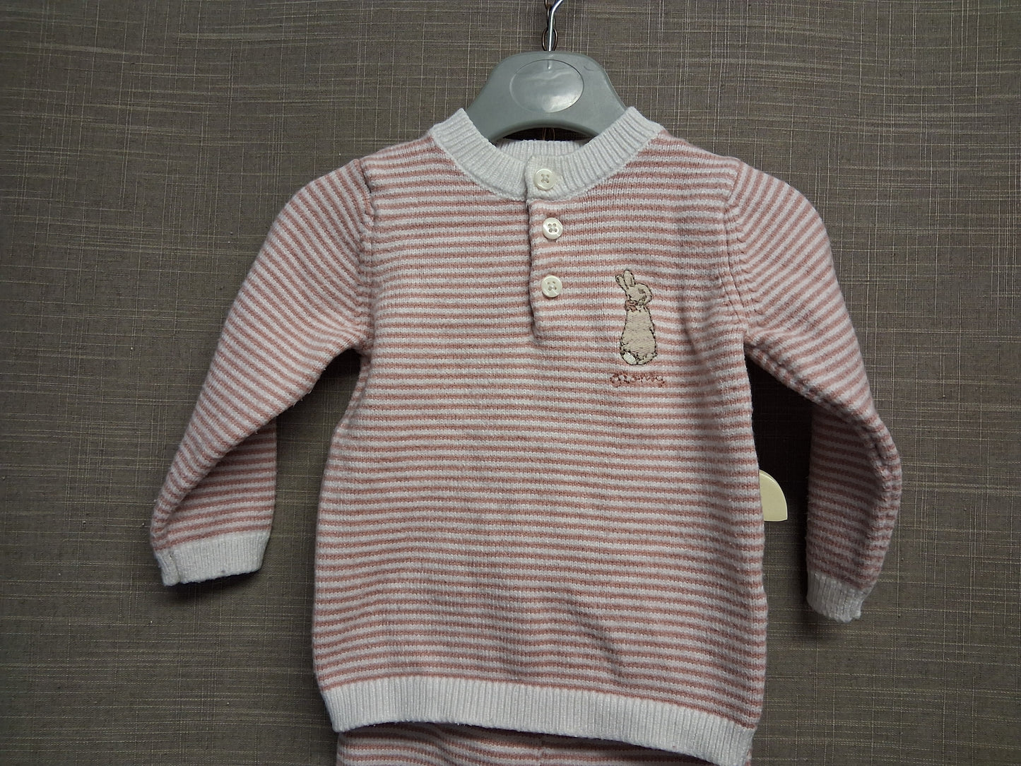 Marks & Spencer Peter Rabbit "Flopsy" 2 Piece Knitted Outfit Age 9-12 Months