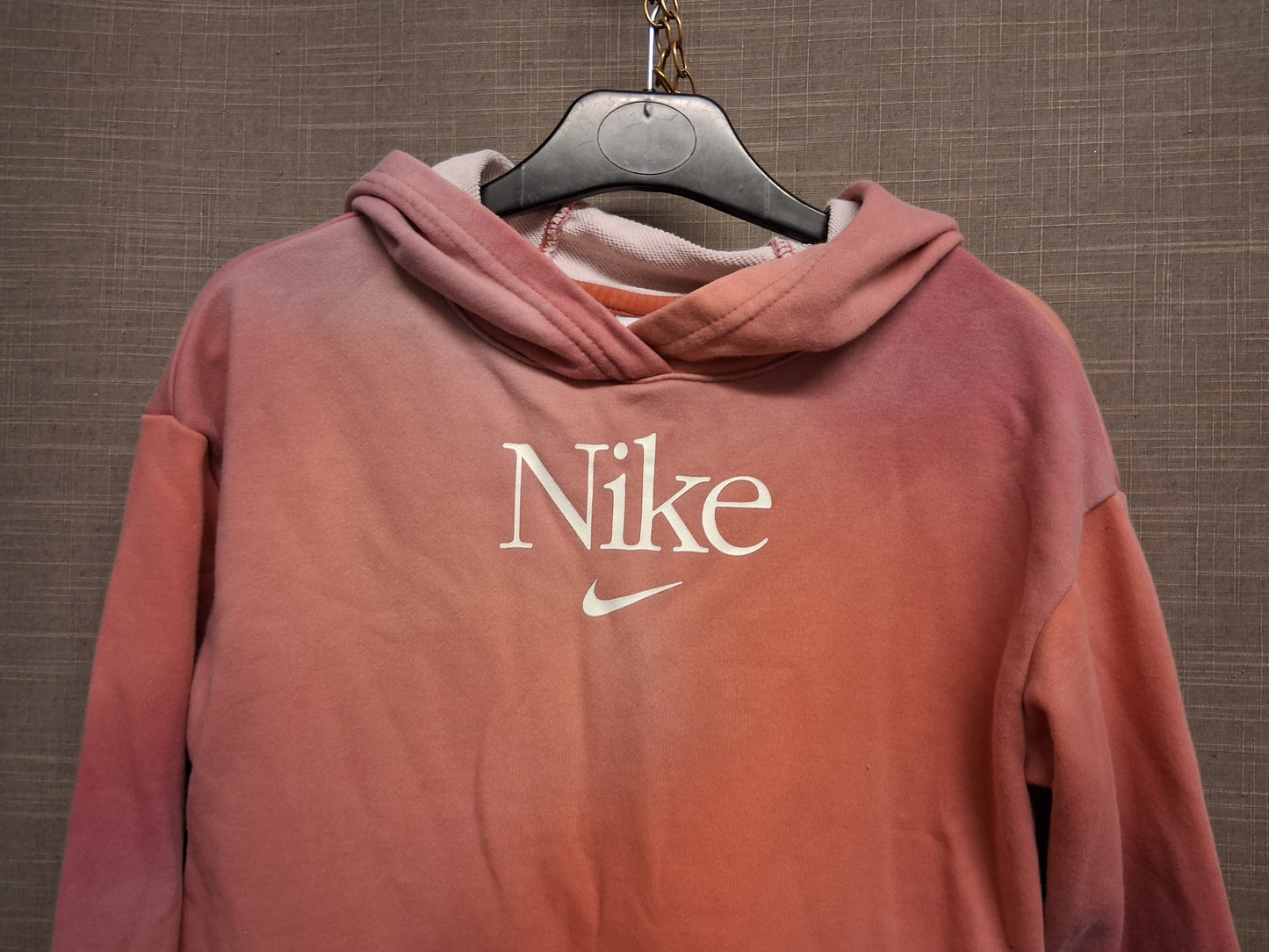 Nutmeg Pink Ombre Hoodie Sweater Age 9-11 Years
