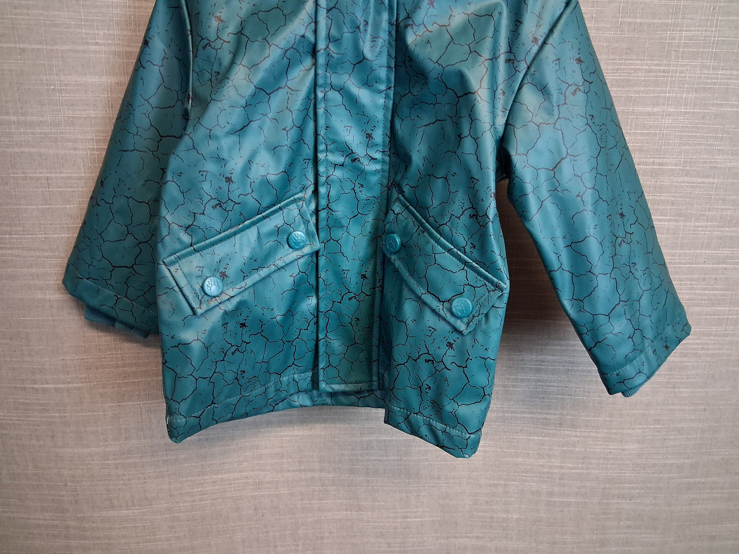 George Boys Dinosaur Raincoat Age 12-18 Months Green New