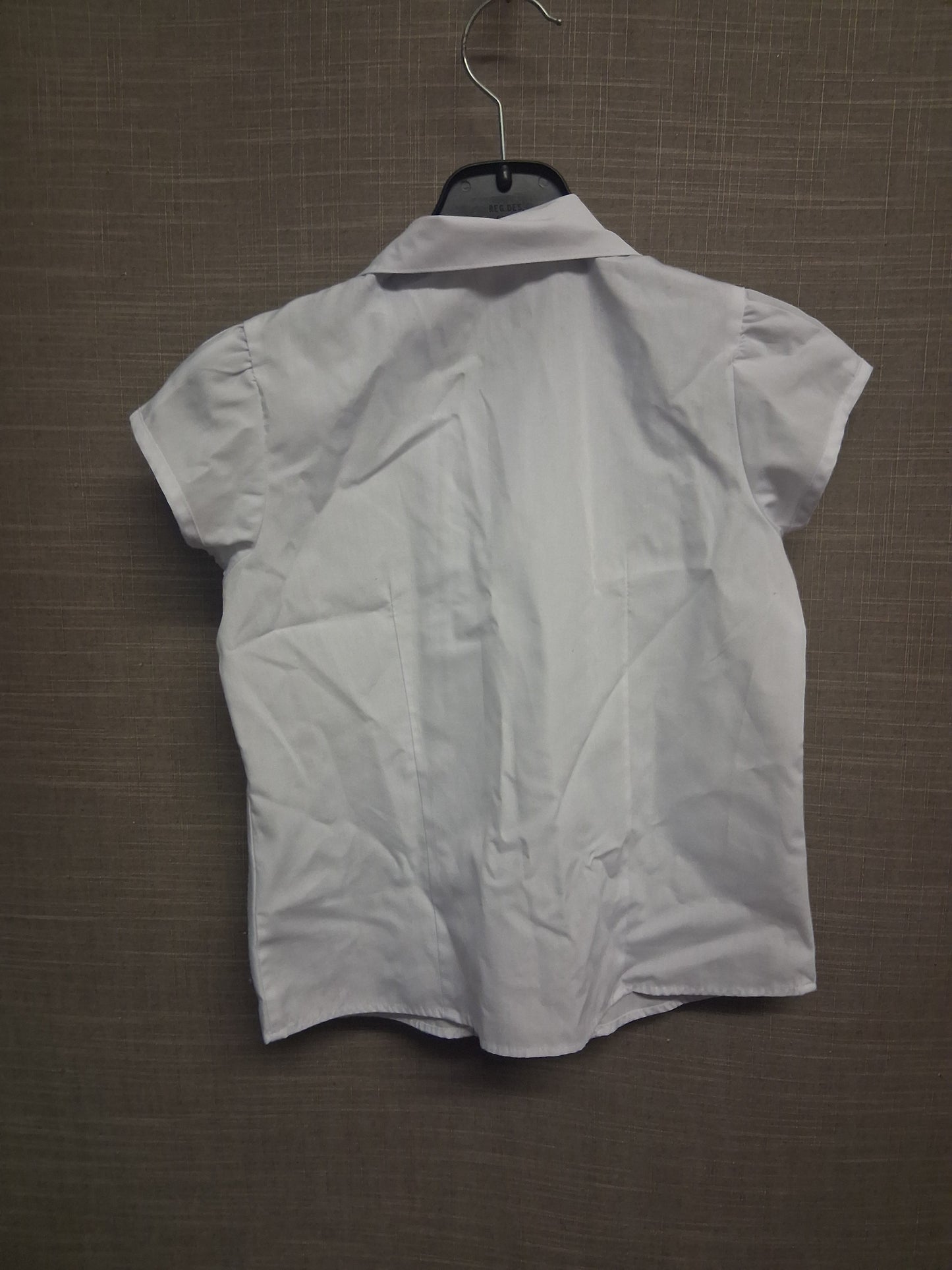 Next Girls White Traditional Style Short Sleeve Blouse Age 6 Years