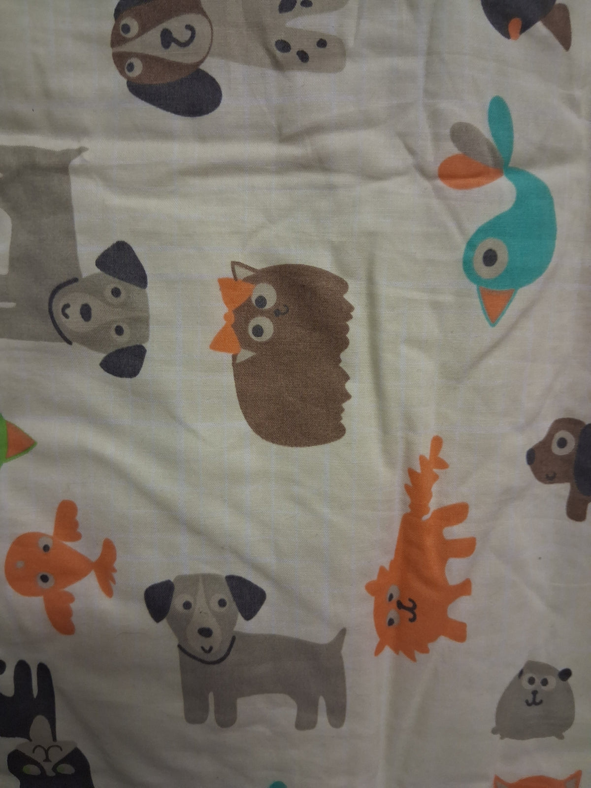 The Gro Co Sleeping Bag Sack Cream Farm Animal Print Age 18-36 Months 2.5 Tog