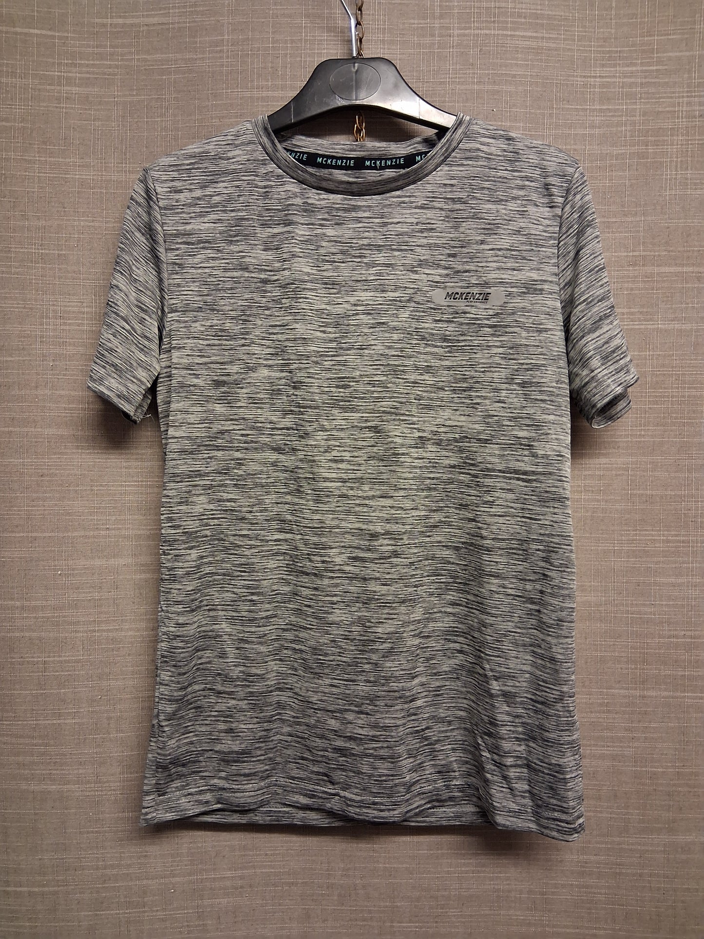 Mckenzie Boys Grey Short Sleeve  T-Shirt Age 10-12 Years