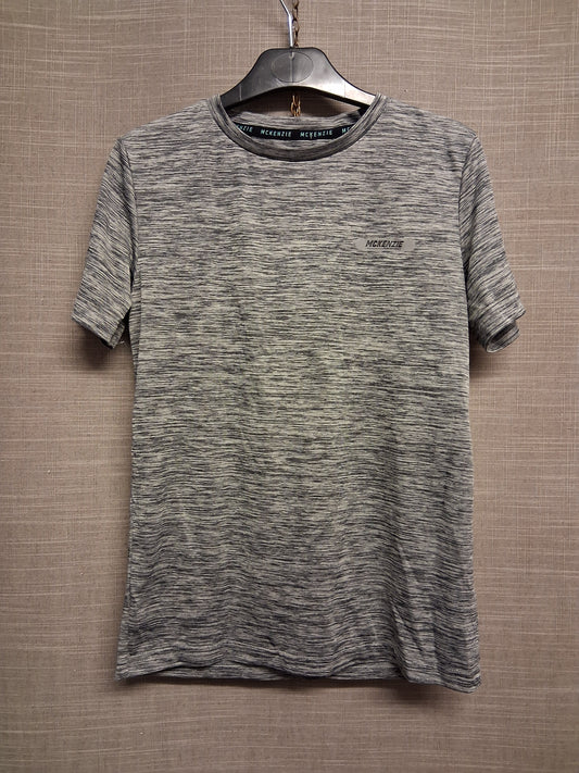 Mckenzie Boys Grey Short Sleeve  T-Shirt Age 10-12 Years
