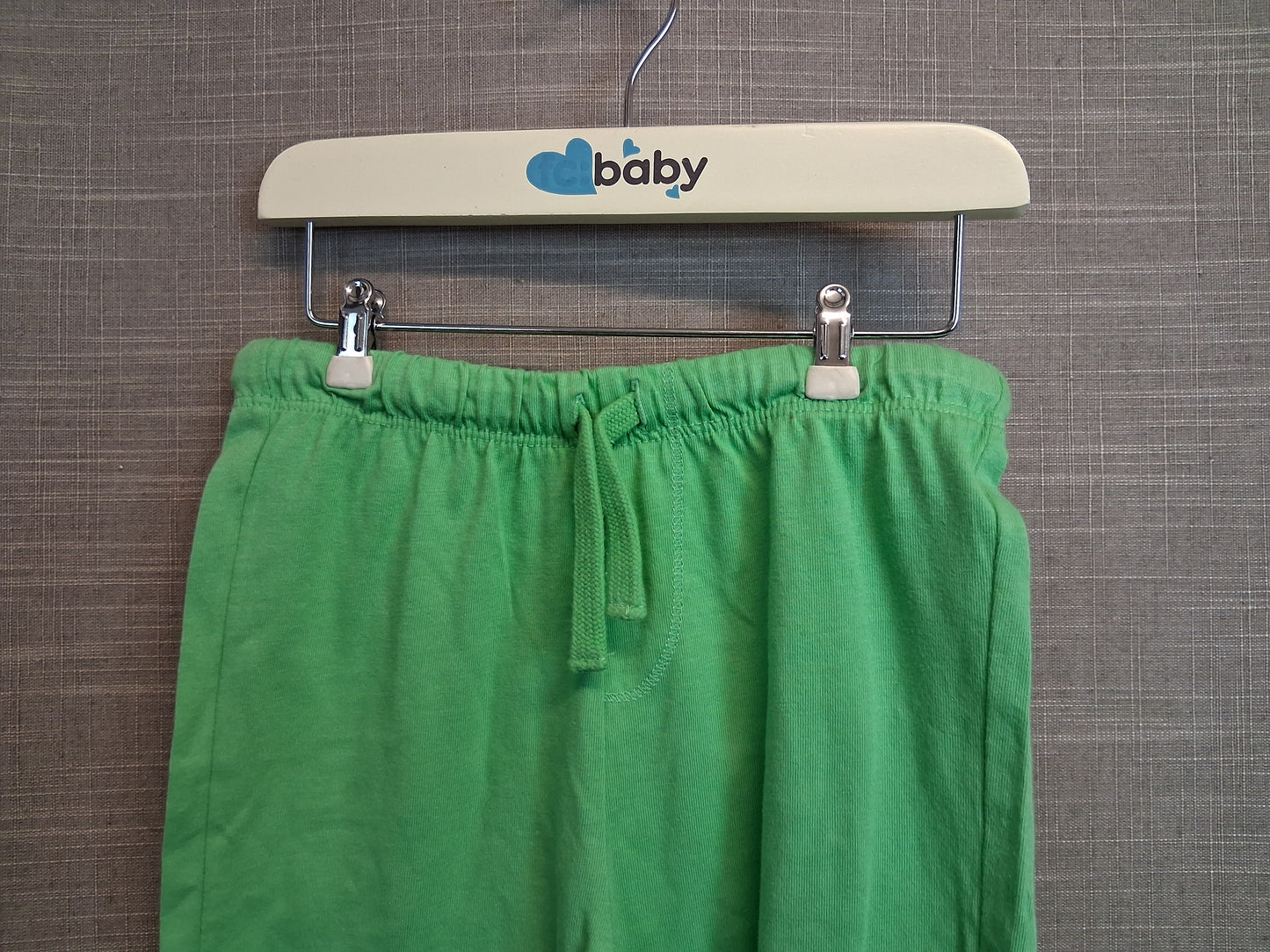 F&F Boys Green Jersey Shorts Age 18-24 Months New