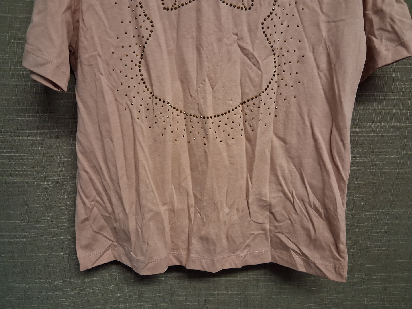 George Girls "Pudsey" Blush Children in Need Pink Short Sleeve T-Shirt Age 8-9 Years