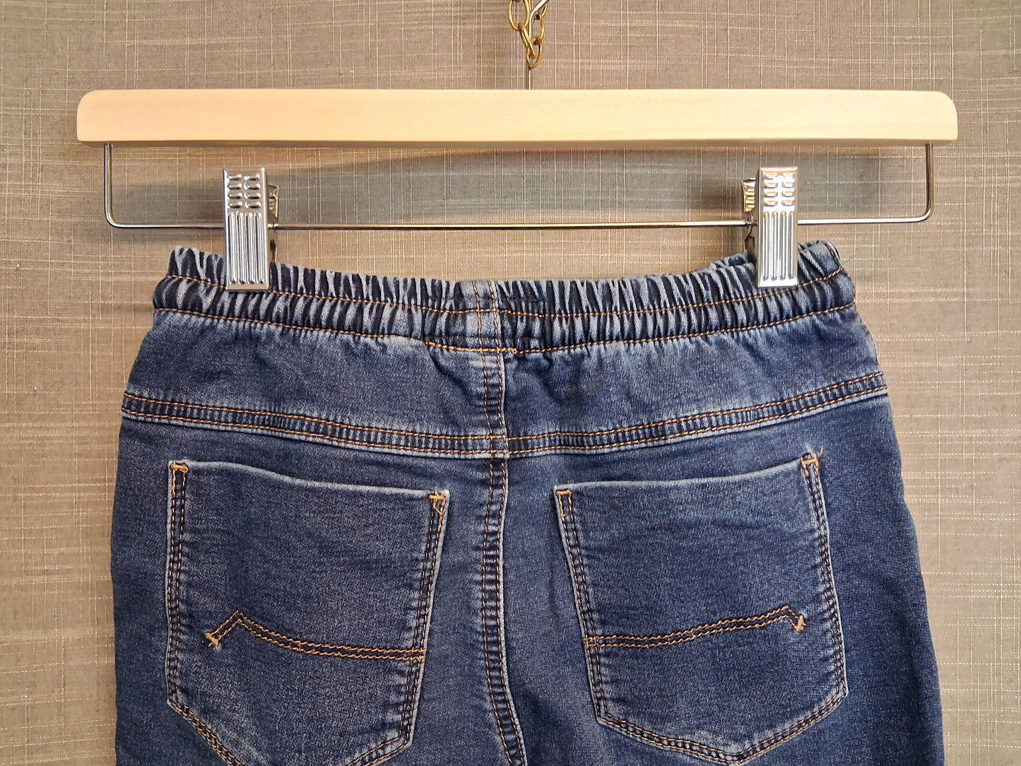 Next Boys Blue Denim Shorts Age 6-7 Years