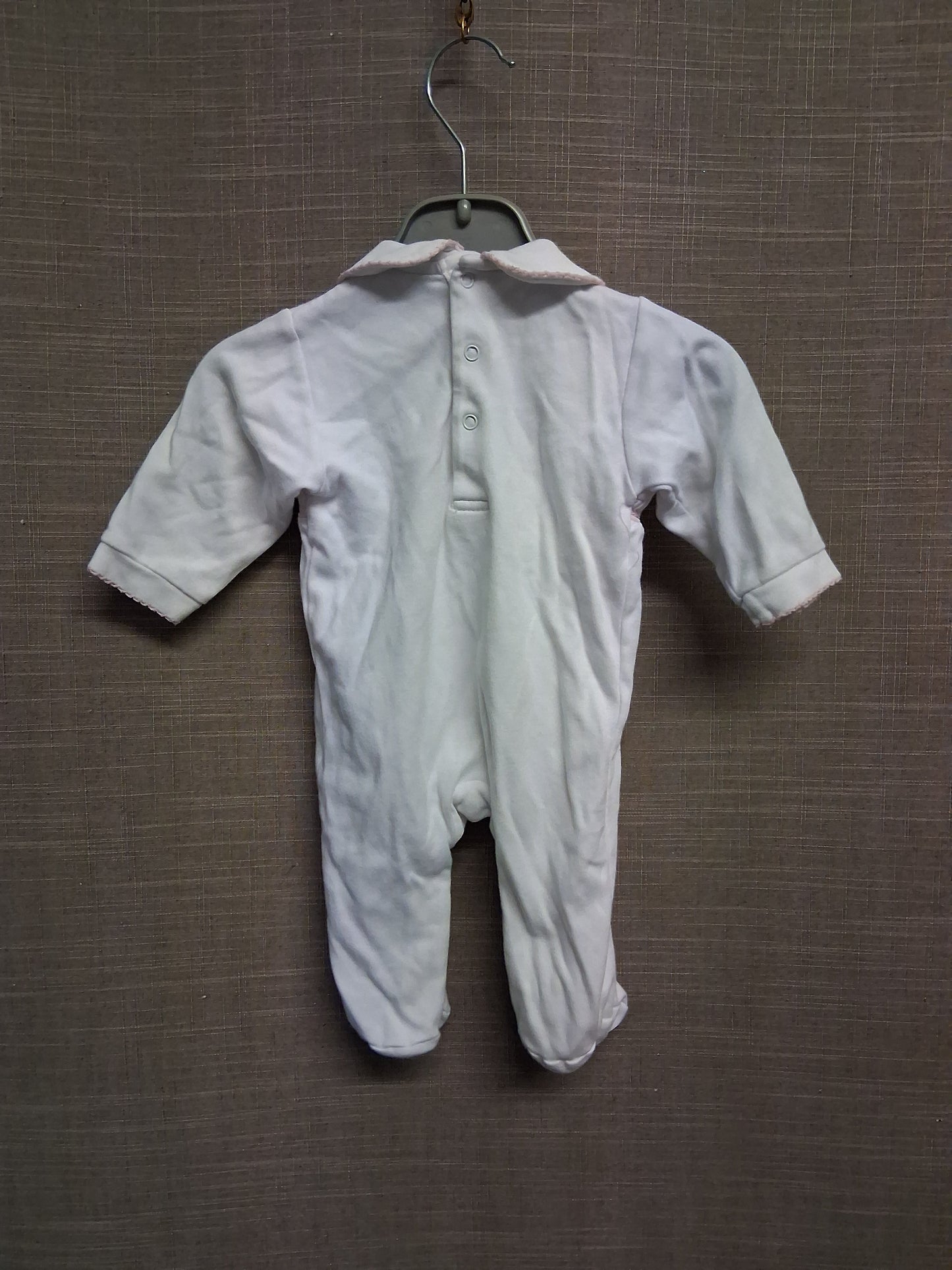 Mini la mode Peter Rabbit Sleepsuit Outfit Romper White Age Newborn