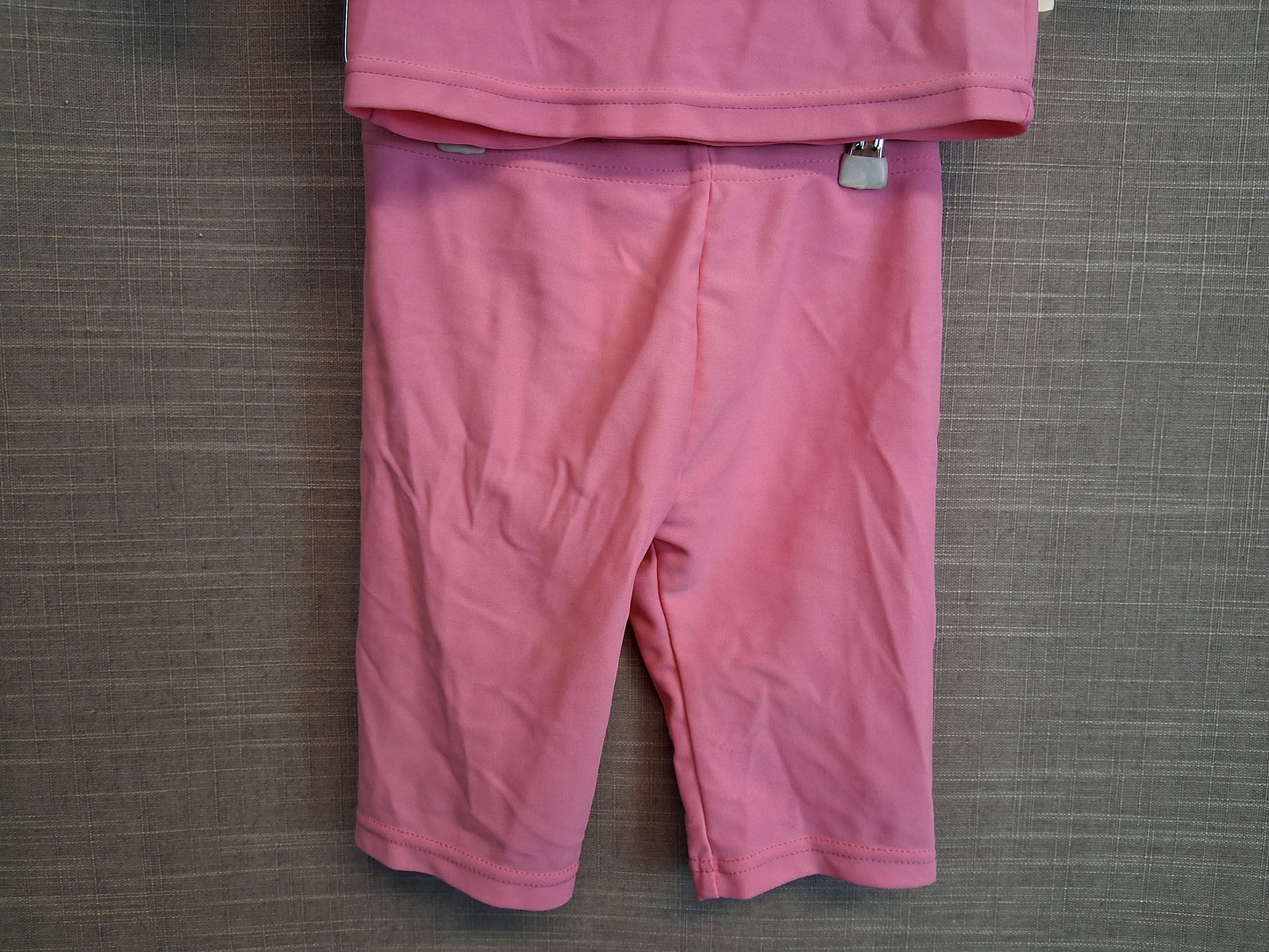 Nutmeg Girls 2 Piece UV Swimsuit Set Pink Age 3-6 Months