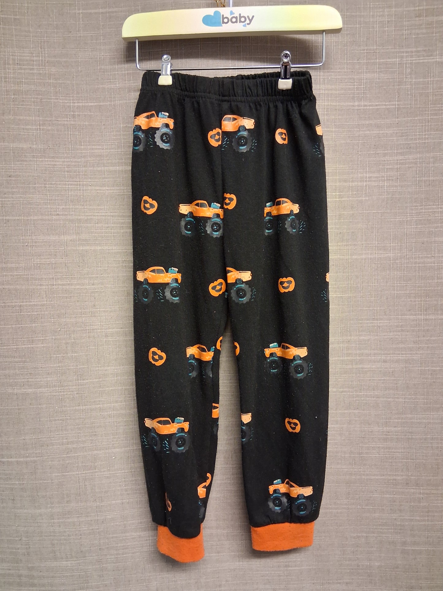 Boys Halloween Pumpkin Monster Truck Joggers Age 4 Years