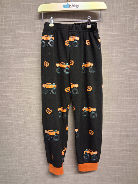 Boys Halloween Pumpkin Monster Truck Joggers Age 4 Years