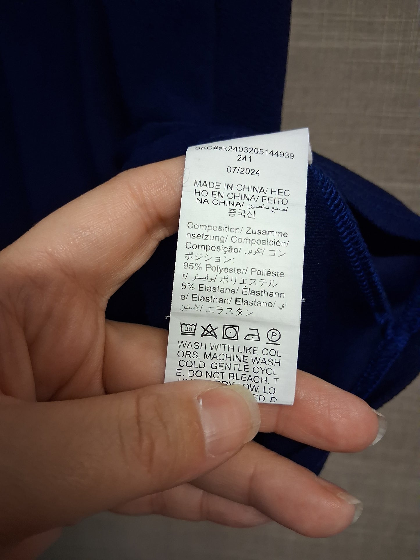 Shein Girls Blue Peter Pan Collar Dress Short Sleeve Age 6 Years