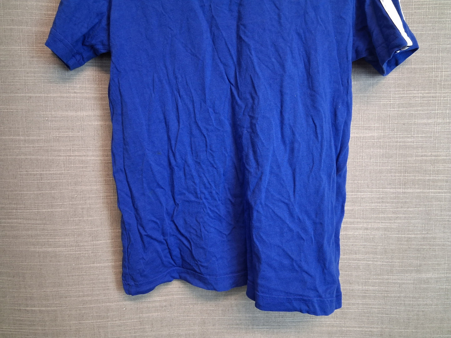 Adidas Boys Blue Short Sleeve T-Shirt Age 9-10 Years