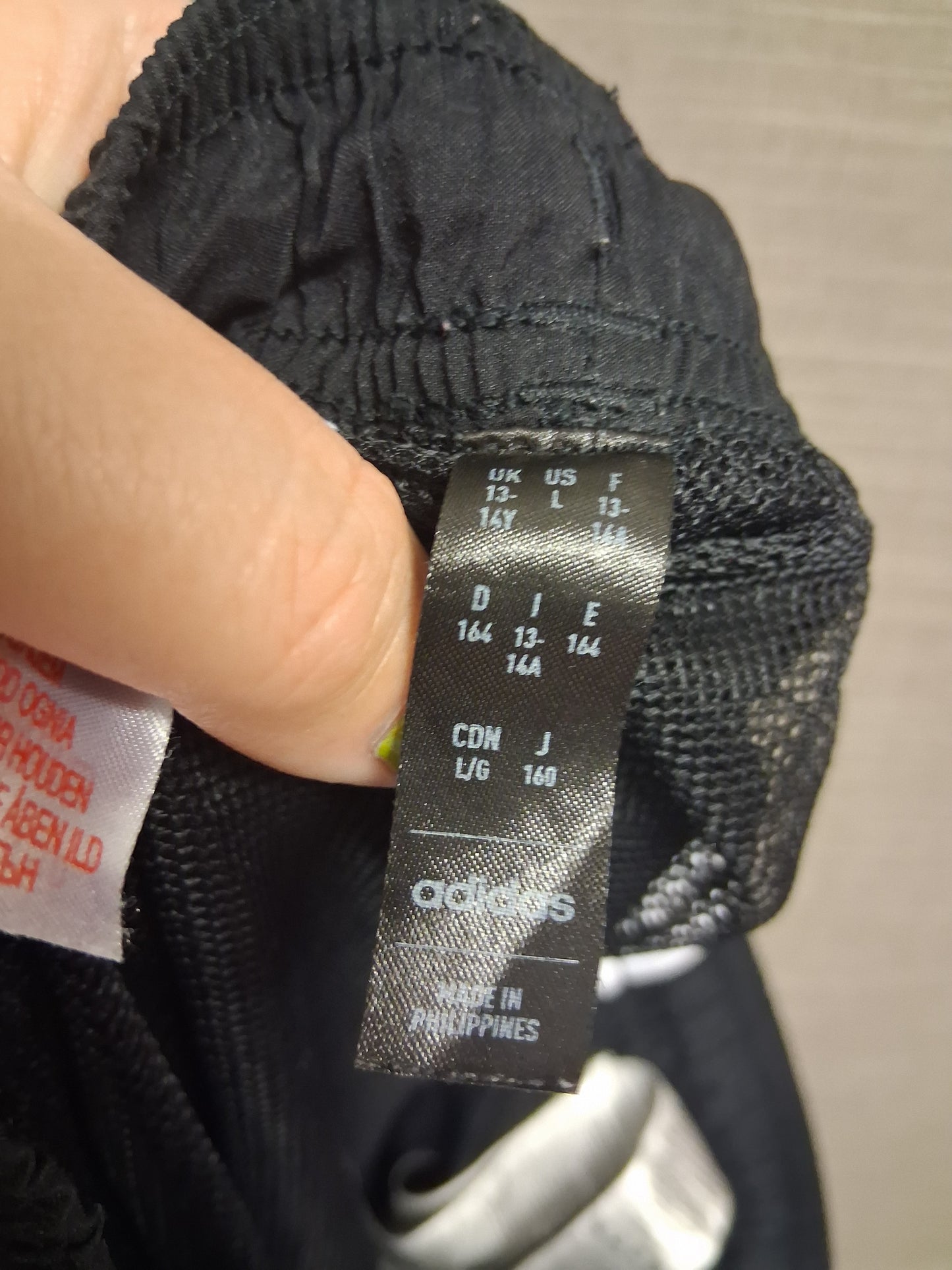 Adidas Boys Black Swim Shorts Age 13-14 Years