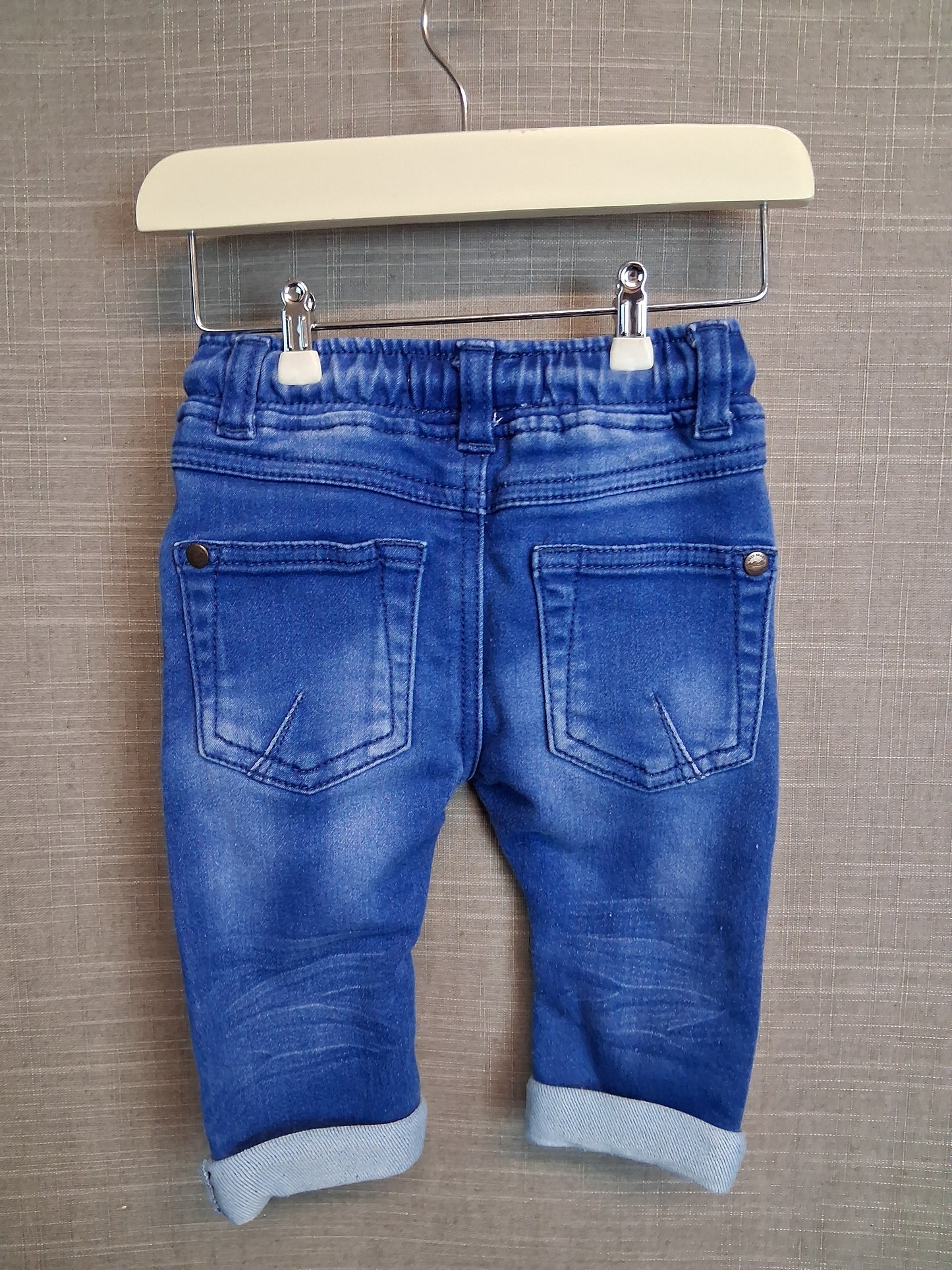 Next Boys Blue Jeans Age 3-6 Months