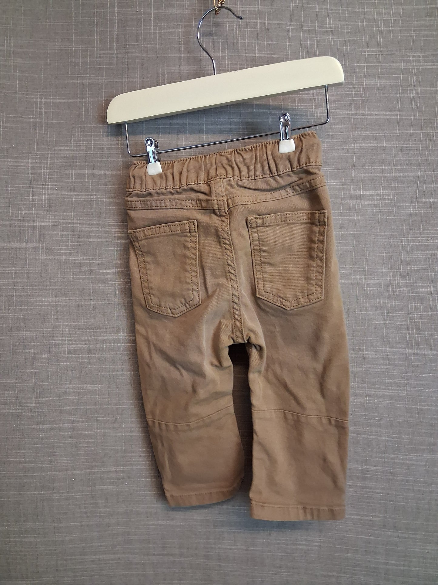 Marks and Spencer Boys Chino Brown Trousers Age 6-9 Months