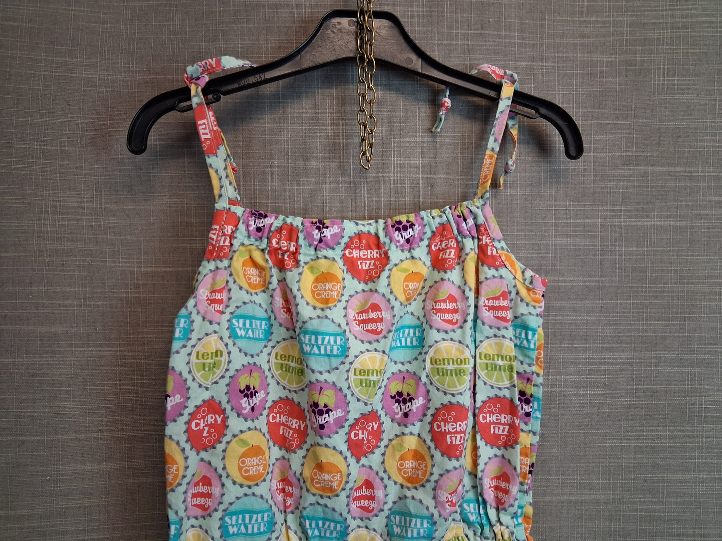 Girls Handmade Playsuit Multicolour Age 8-9 Years