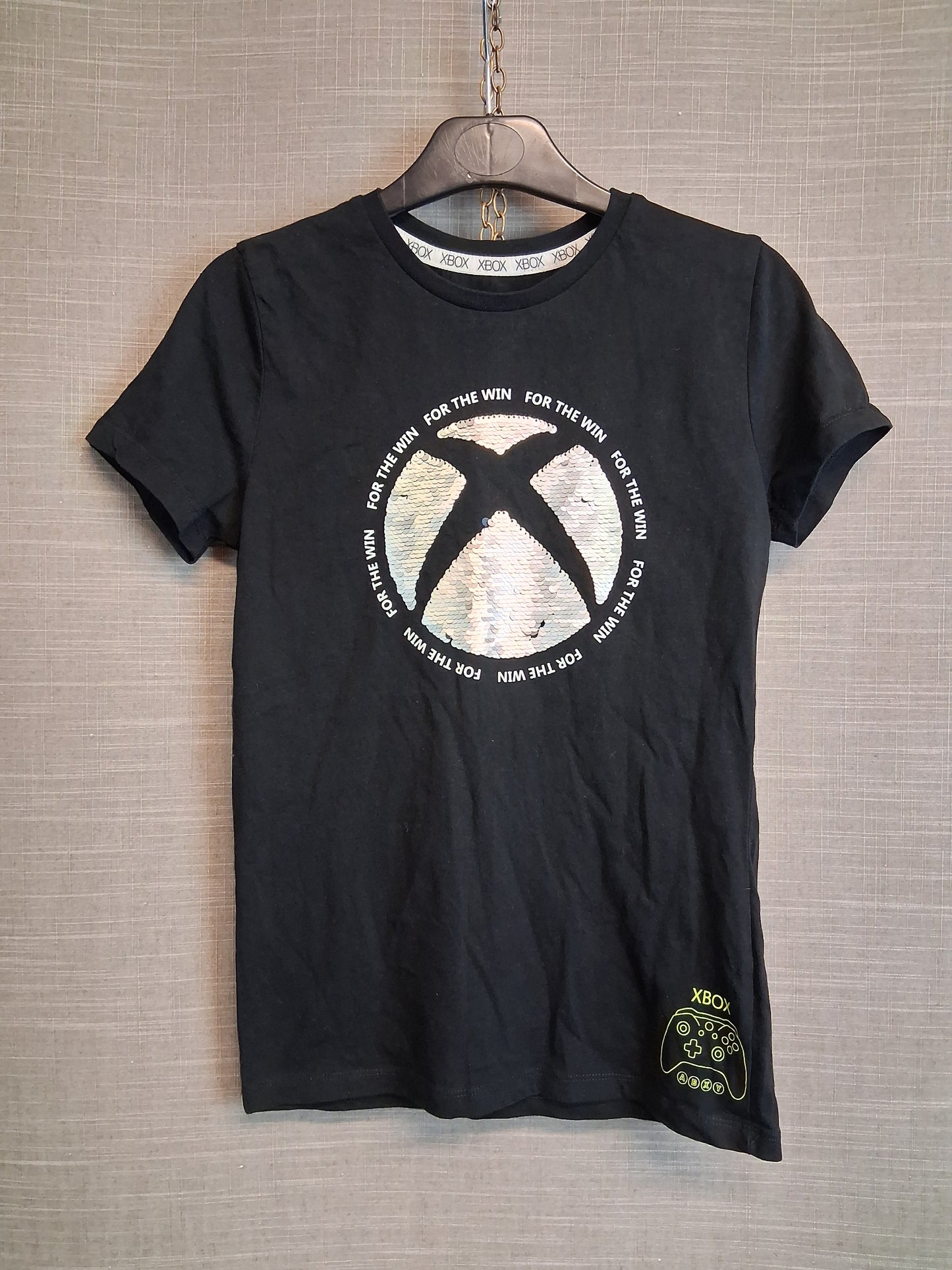 Xbox Boys Black Short Sleeve T-Shirt Age 8-9 Years