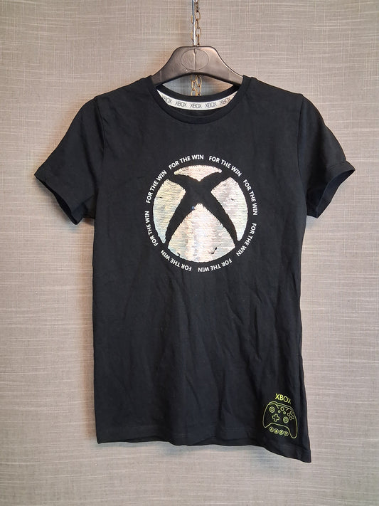 Xbox Boys Black Short Sleeve T-Shirt Age 8-9 Years