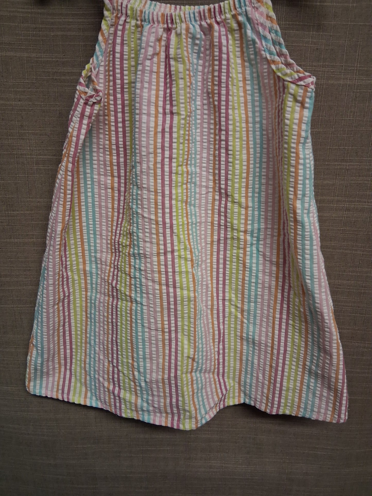 Nutmeg Girls Multicolour Striped Sundress Age 2-3 Years